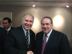 Arkansas Governor Mike Huckabee and Steve Chabot